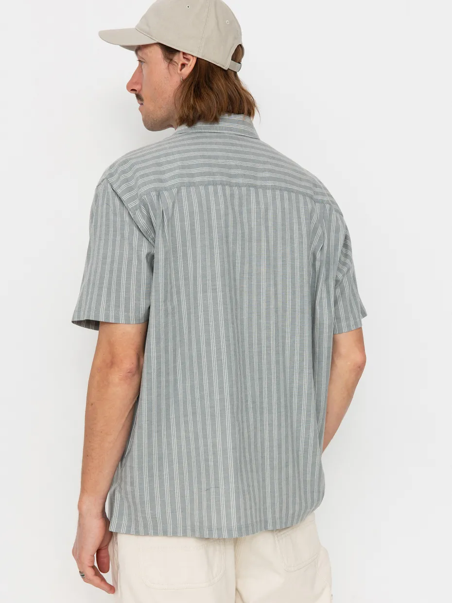 Brixton Cru Oxford Stripe Shirt