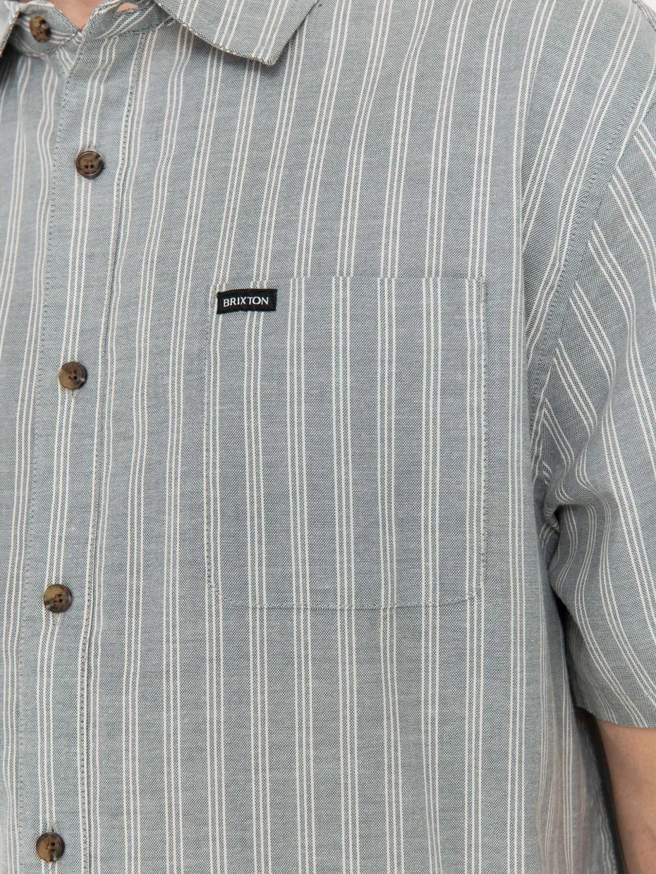 Brixton Cru Oxford Stripe Shirt