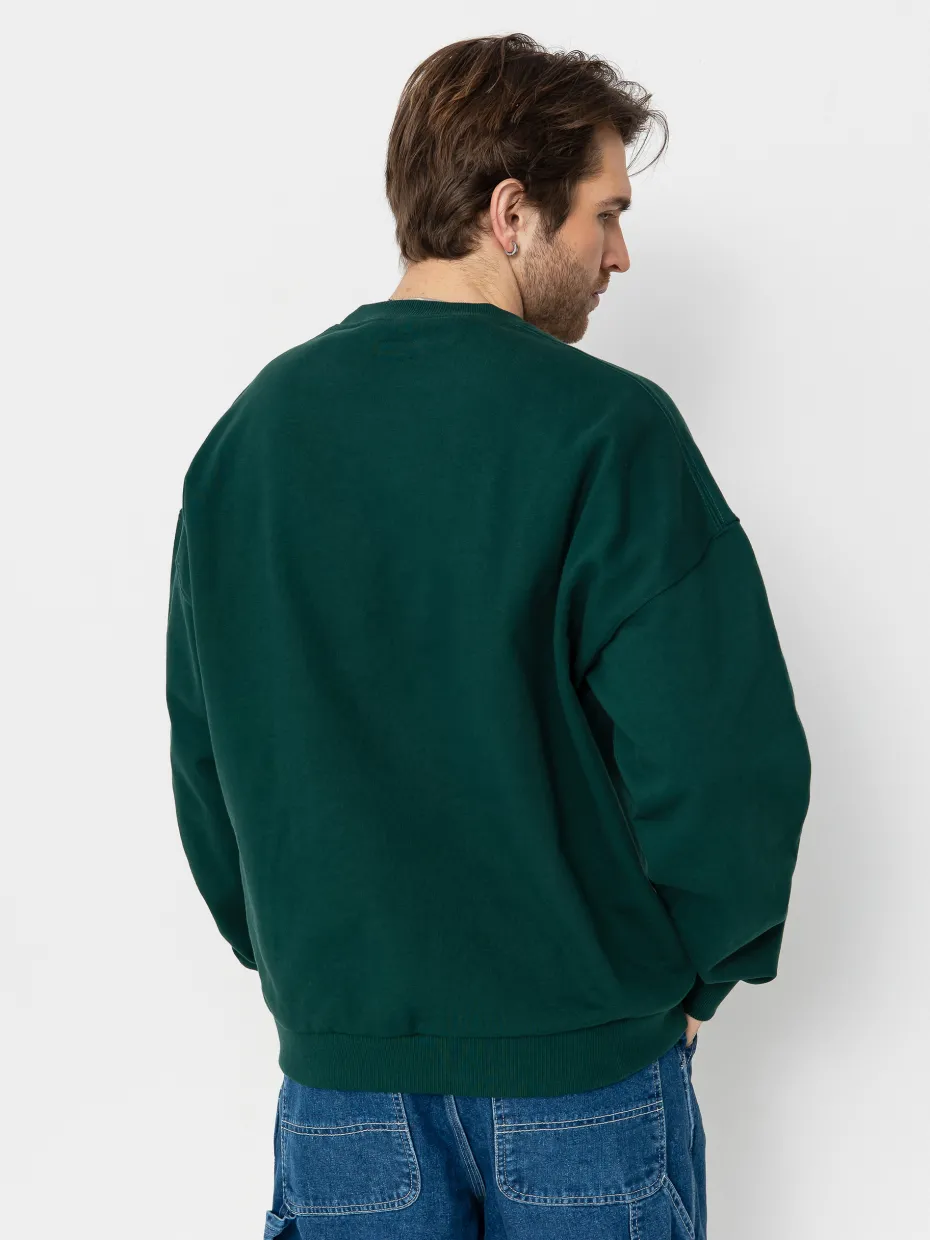 Brixton Embroidered Heavy Weight Crew Sweatshirt