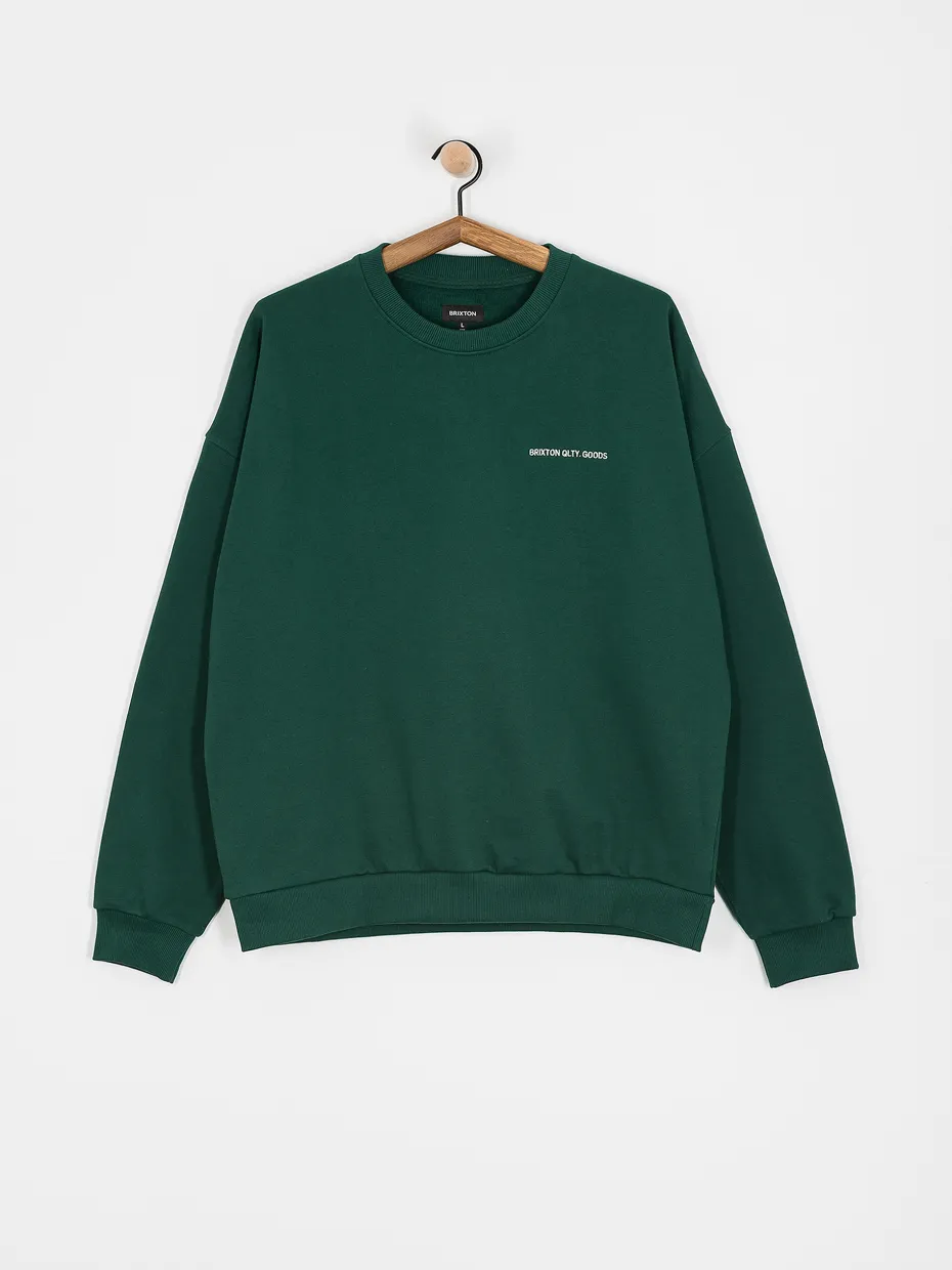 Brixton Embroidered Heavy Weight Crew Sweatshirt