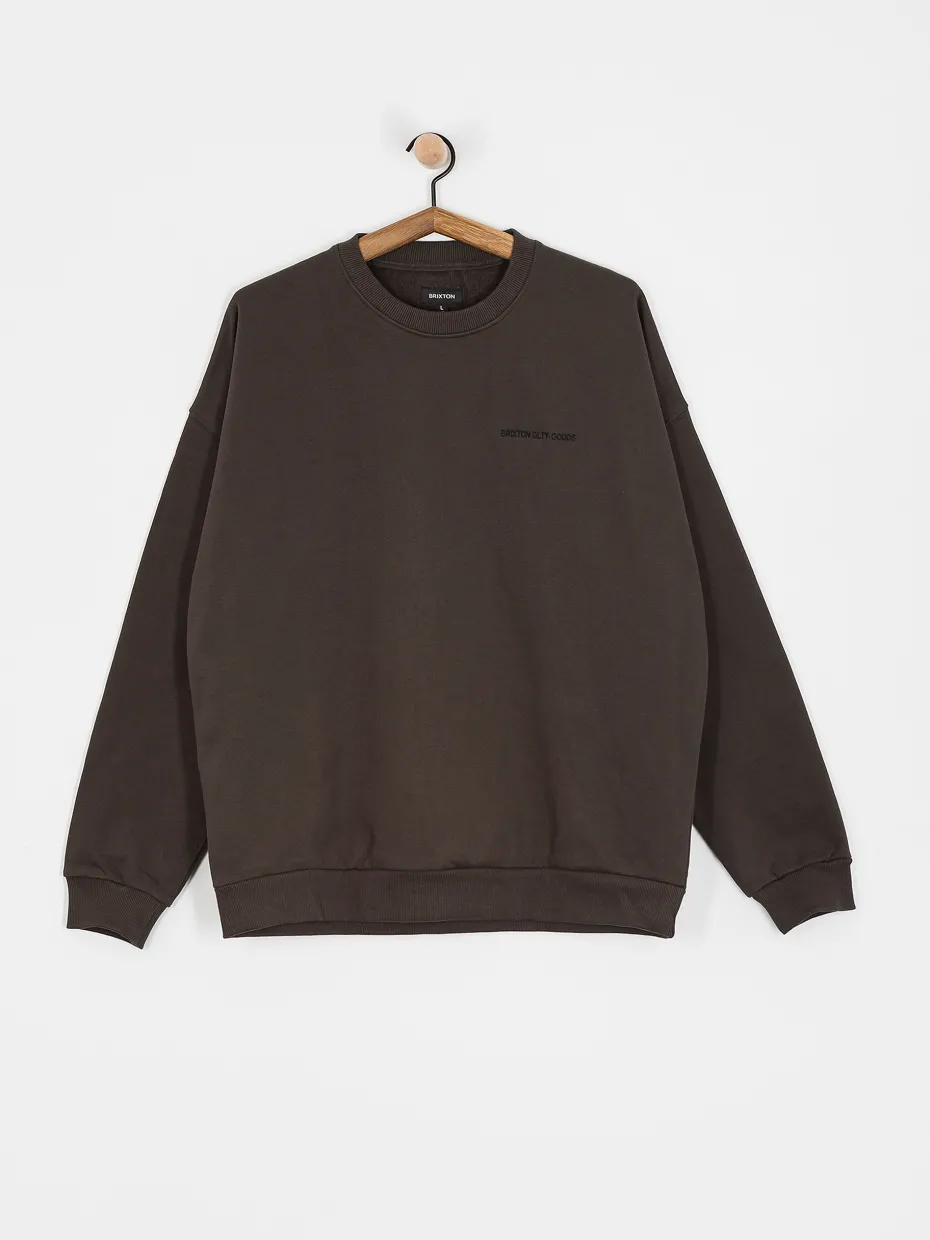 Brixton Embroidered Heavy Weight Crew Sweatshirt