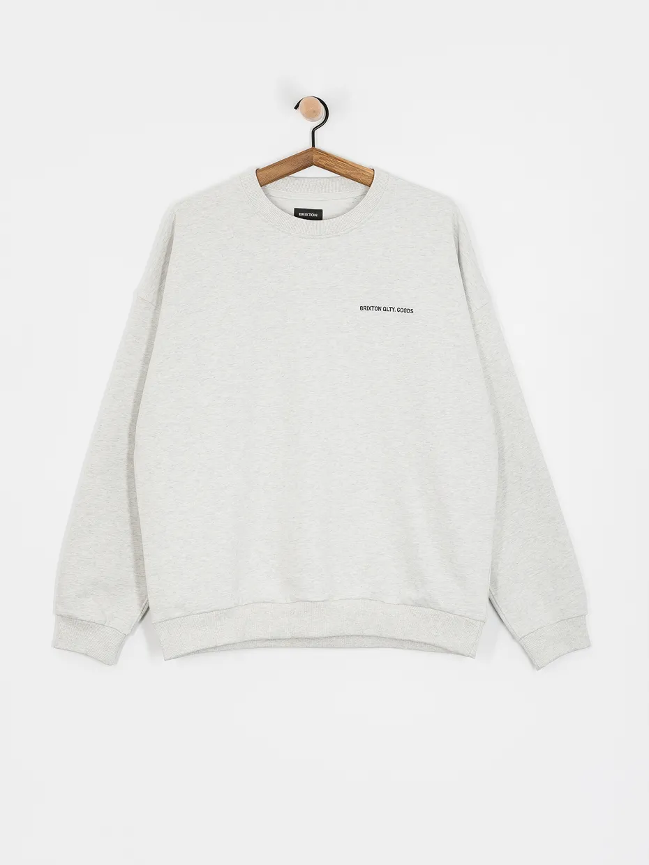 Brixton Embroidered Heavy Weight Crew Sweatshirt