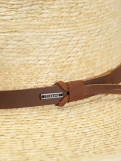 Brixton Field Proper Straw Hat