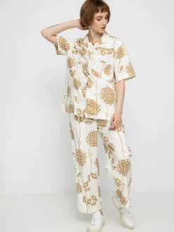 Brixton Garden Floral Crop Pants Wmn