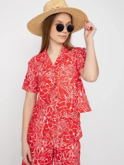 Brixton Indo Linen Shirt Wmn