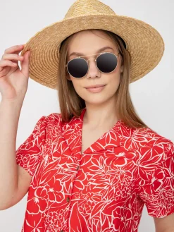 Brixton Indo Linen Shirt Wmn