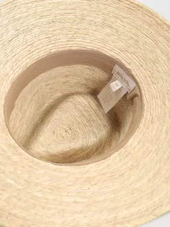 Brixton Leigh Straw Fedora Hat