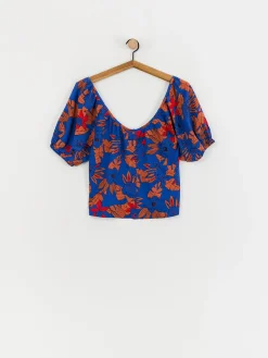 Brixton Mercado Linen Top Wmn Shirt