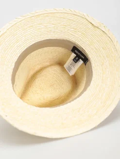 Brixton Messer Western Straw Fedora Hat