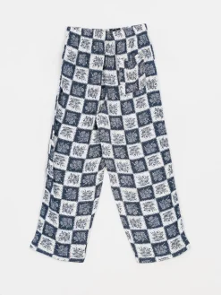 Brixton Patchwork Crop Pant Pants Wmn
