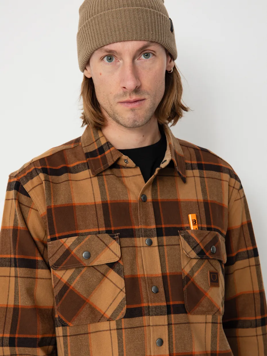 Brixton Shirt Builders Bowery Str Wr Ls