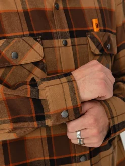 Brixton Shirt Builders Bowery Str Wr Ls