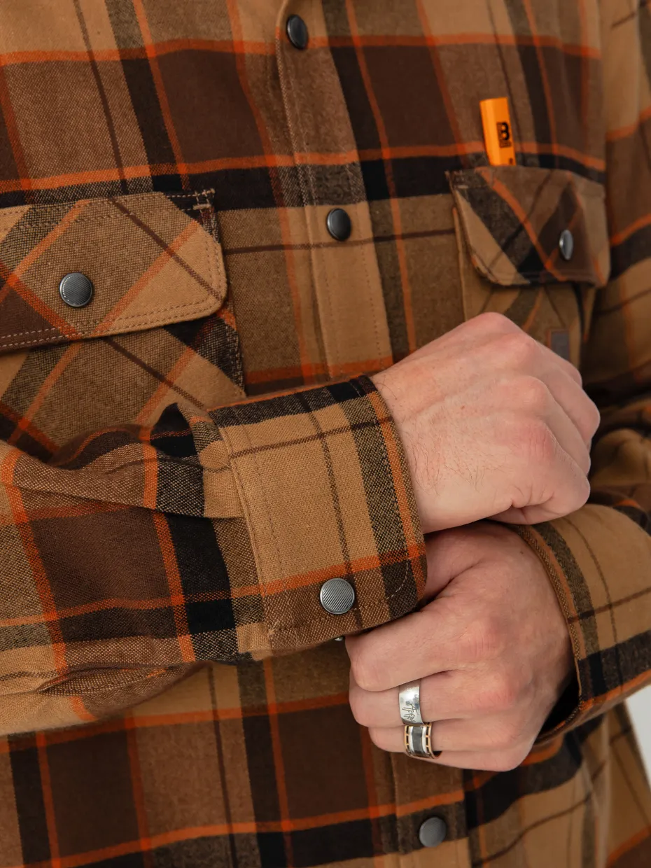 Brixton Shirt Builders Bowery Str Wr Ls