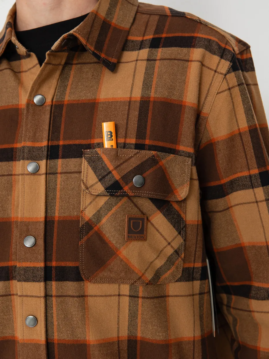 Brixton Shirt Builders Bowery Str Wr Ls