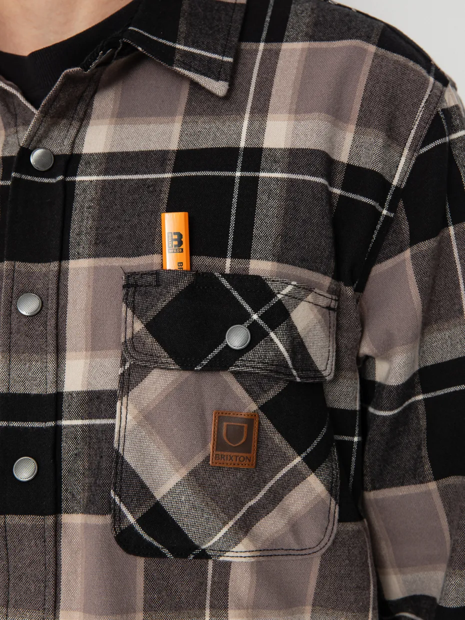Brixton Shirt Builders Bowery Str Wr Ls