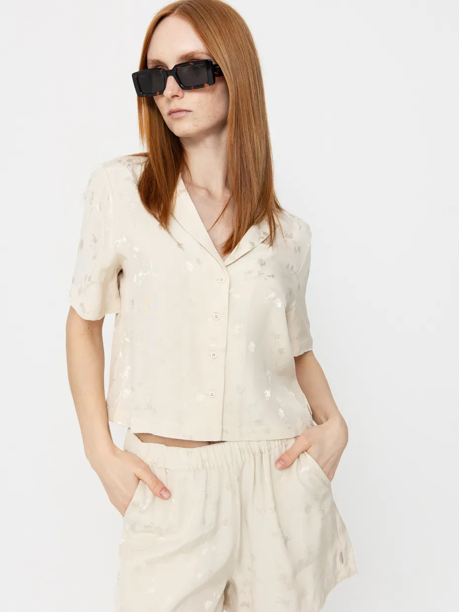 Brixton Silky Jacquard Button Down Wmn Shirt