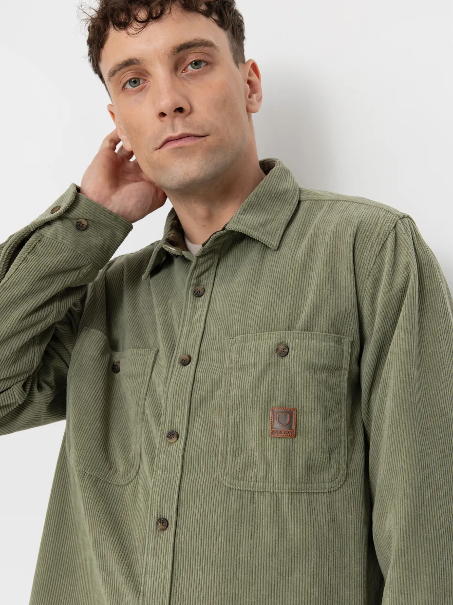Brixton The Field Corduroy Overshirt Shirt