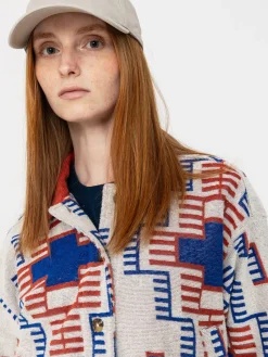 Brixton Trail Terry Cloth Trucker Wmn Jacket