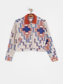Brixton Trail Terry Cloth Trucker Wmn Jacket