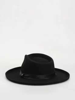 Brixton Victoria Felt Fedora Hat Wmn