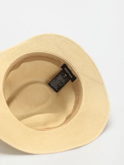 Brixton Wesley Straw Packable Fedora Hat