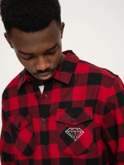 Diamond Supply Co. Dark Idol Flannel Shirt