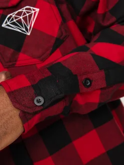 Diamond Supply Co. Dark Idol Flannel Shirt