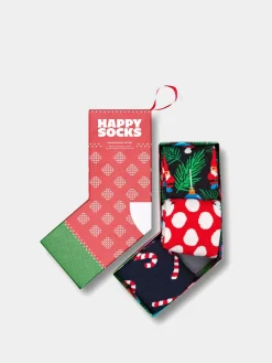 Happy Socks 3 Pack X Mas Stockings Gift Set Socks