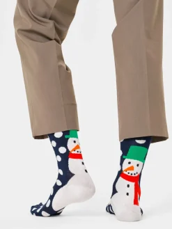 Happy Socks Jumbo Snowman Socks