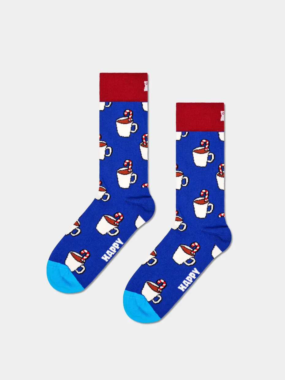 Happy Socks Socks 2-Pack Holiday Striped Cracker Gift Set