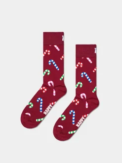 Happy Socks Socks 2-Pack Holiday Striped Cracker Gift Set