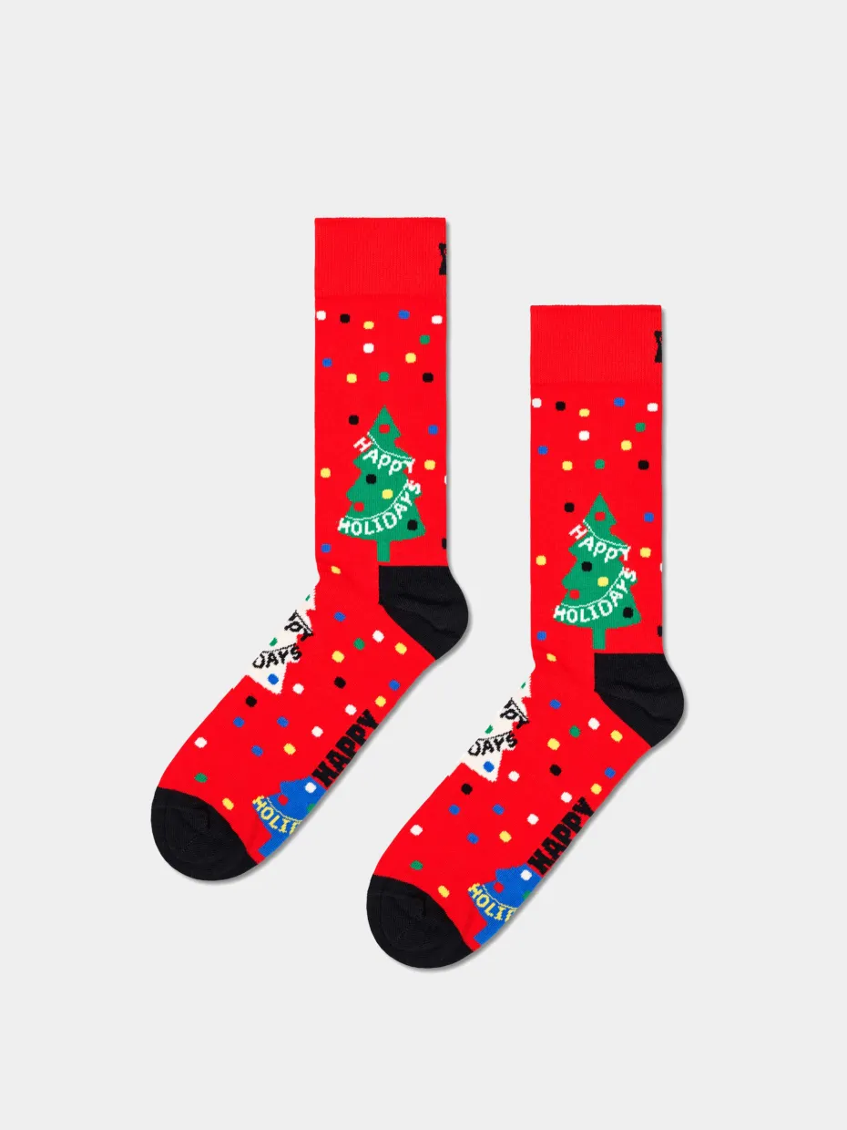 Happy Socks Socks 3-Pack Holiday Tree Gift Set