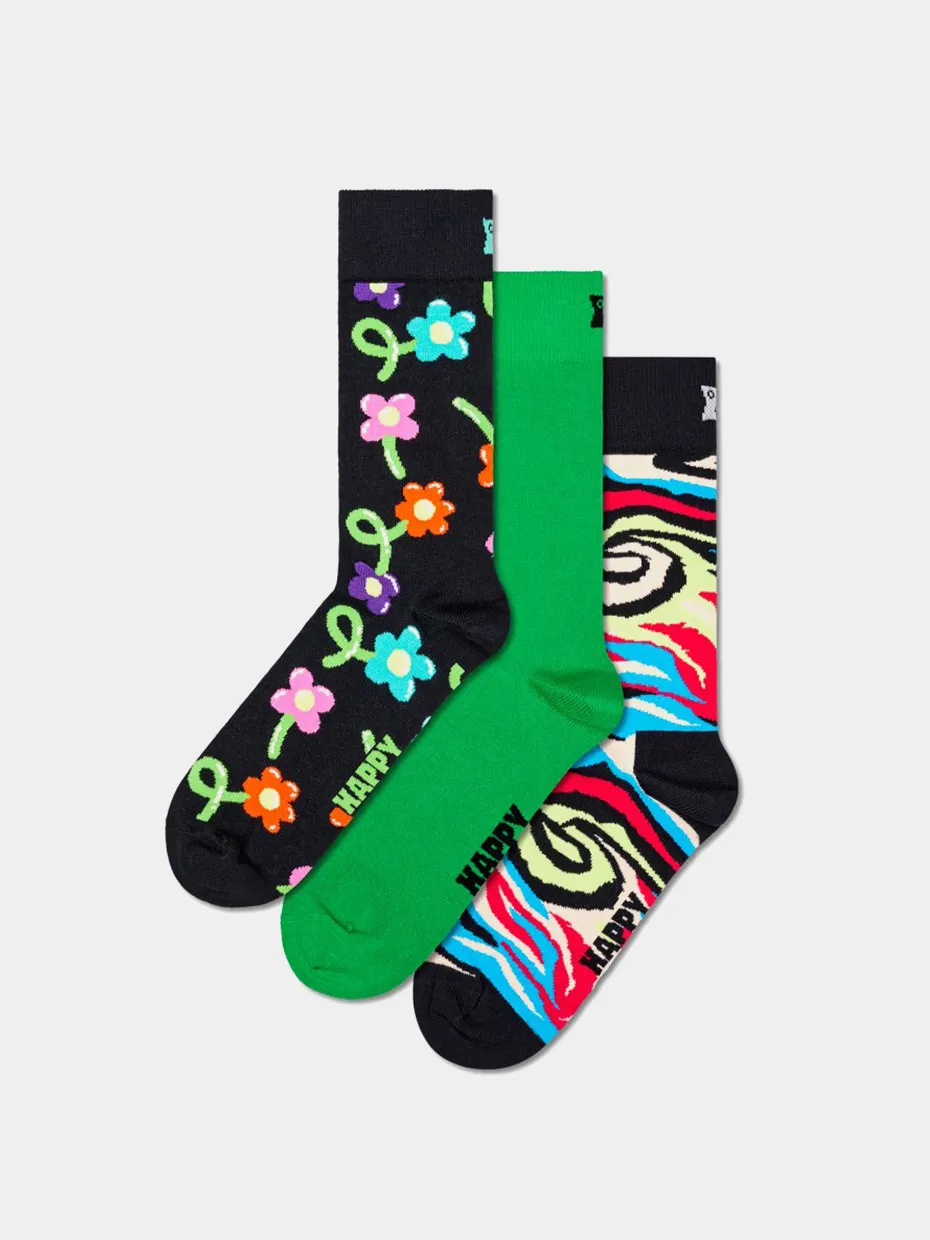 Happy Socks Socks 3-Pack Hyper Cube