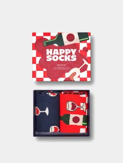 Happy Socks Socks 2-Pack Wine