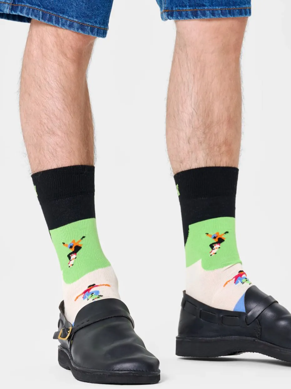 Happy Socks Socks Skateboard