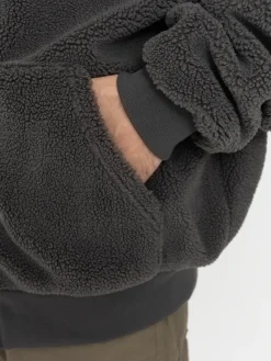 MassDnm Patch Teddy Zip Jacket