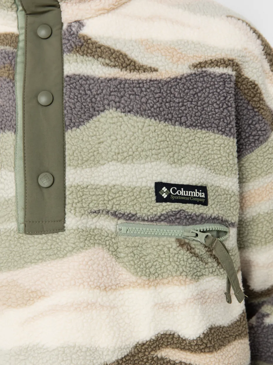 Mens Columbia Helvetia II Printed Half Snap Fleece