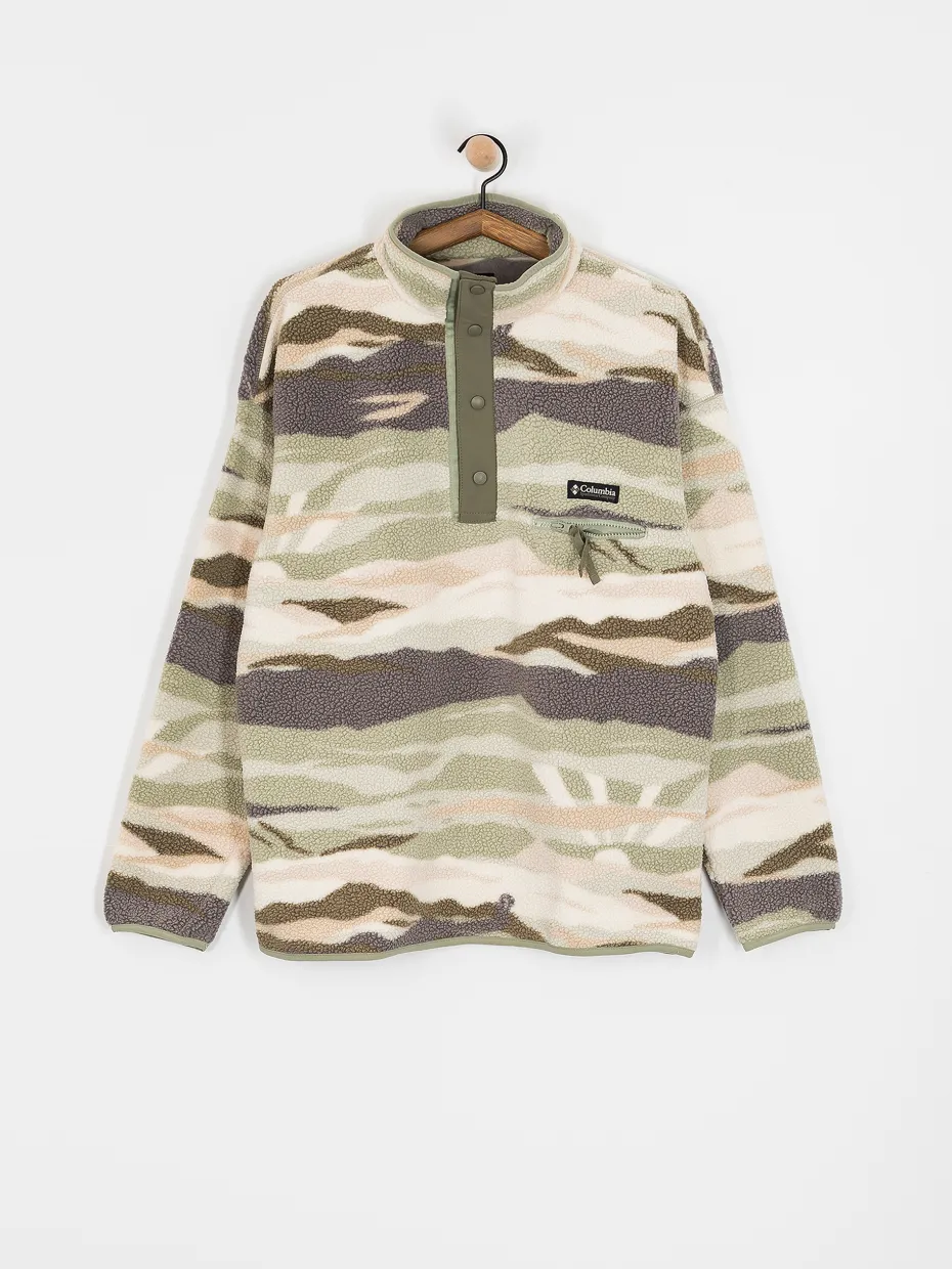 Mens Columbia Helvetia II Printed Half Snap Fleece