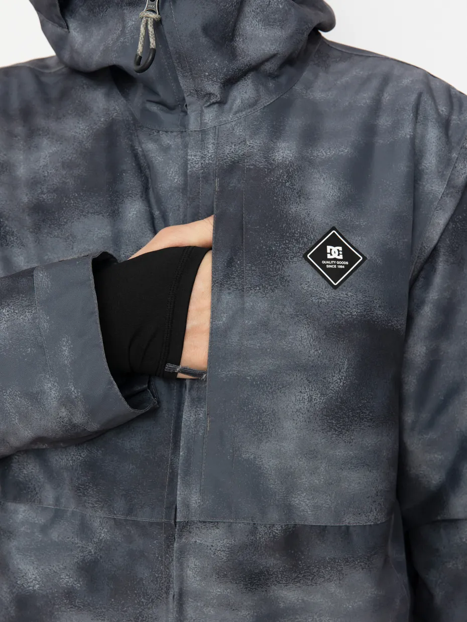 Mens DC Basis Print Snowboard jacket