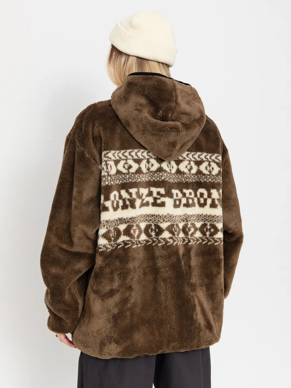 Mens HUF Fleece X Bronze High Pile