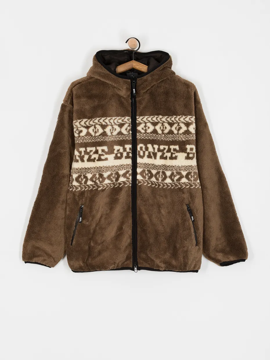 Mens HUF Fleece X Bronze High Pile