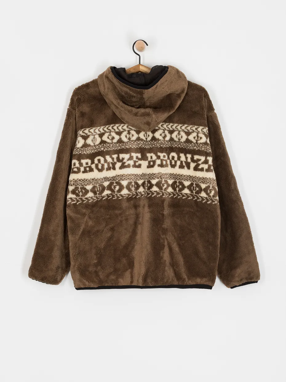 Mens HUF Fleece X Bronze High Pile