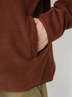 Mens New Balance Fleece Fleece 1/2 Zip