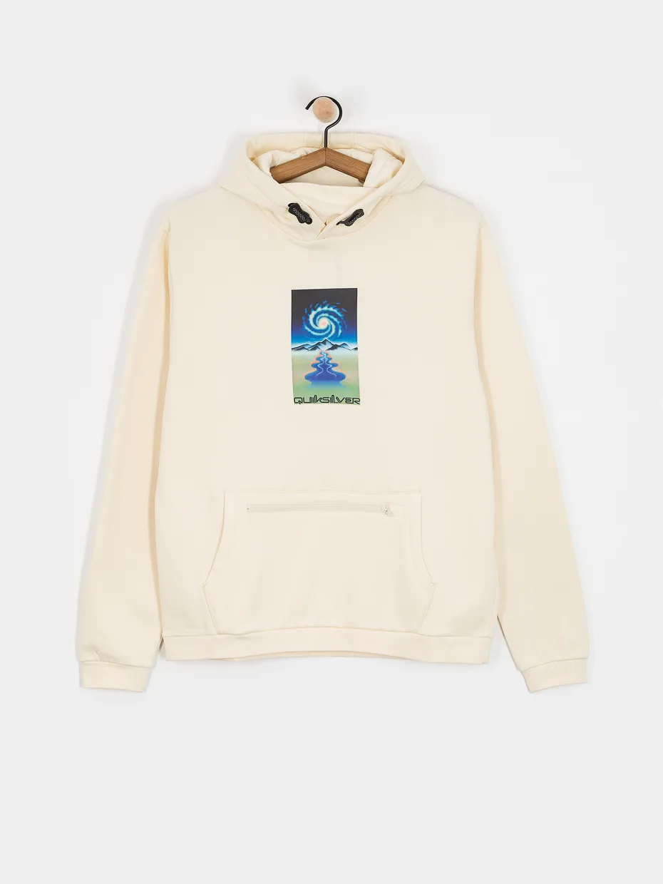 Mens Quiksilver Active sweatshirt Big Logo Tech HD