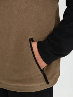 Mens Quiksilver Powder Chaser Fleece