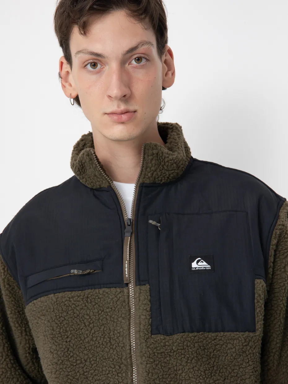 Mens Quiksilver Shallow Water FZ Fleece