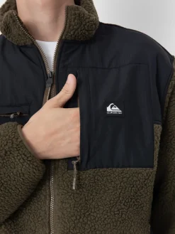 Mens Quiksilver Shallow Water FZ Fleece