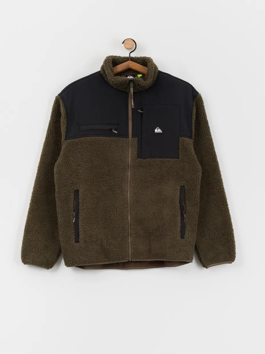 Mens Quiksilver Shallow Water FZ Fleece