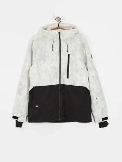 Mens Quiksilver Snowboard jacket Mission Printed Block