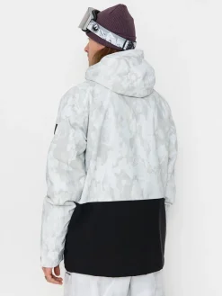 Mens Quiksilver Snowboard jacket Mission Printed Block